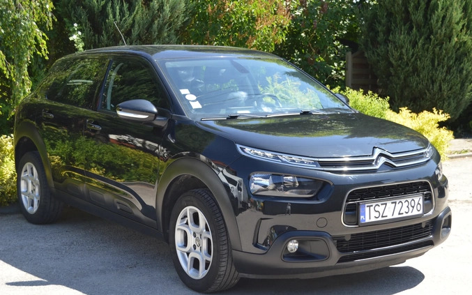 Citroen C4 Cactus cena 49700 przebieg: 83600, rok produkcji 2018 z Biskupiec małe 67